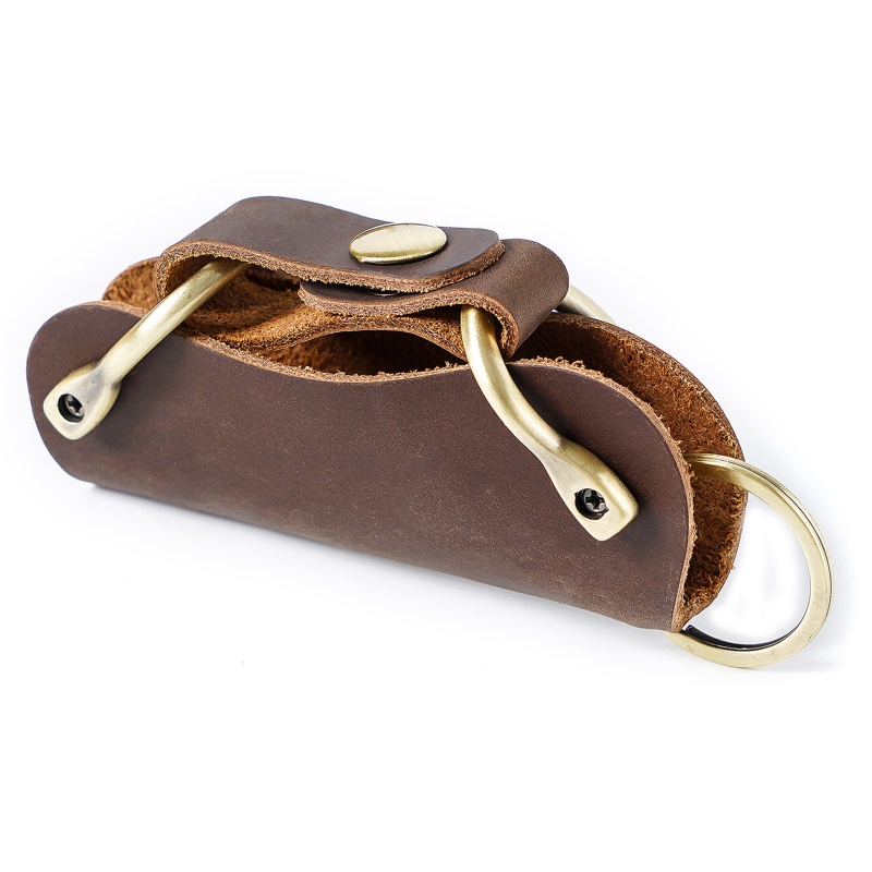 Bao Da Đựng Chìa Khóa Xe Hơi Kèm 10 Chìa Khóa Tiện Dụng