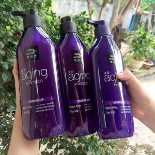 Dầu gội mise en anti aging combo