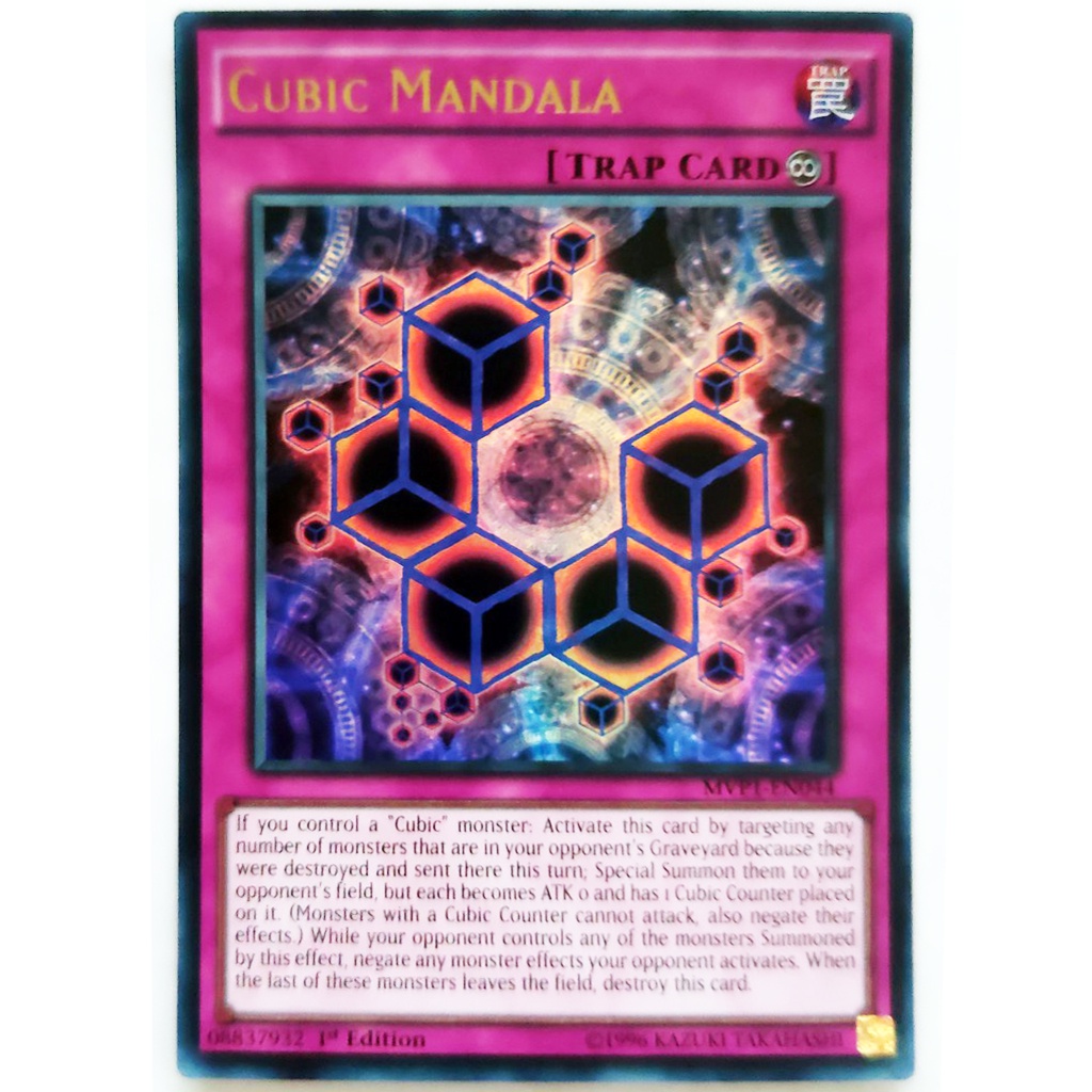 [Thẻ Yugioh] Cubic Mandala |EN| Secret Rare / Ultra Rare (Duel Monsters)