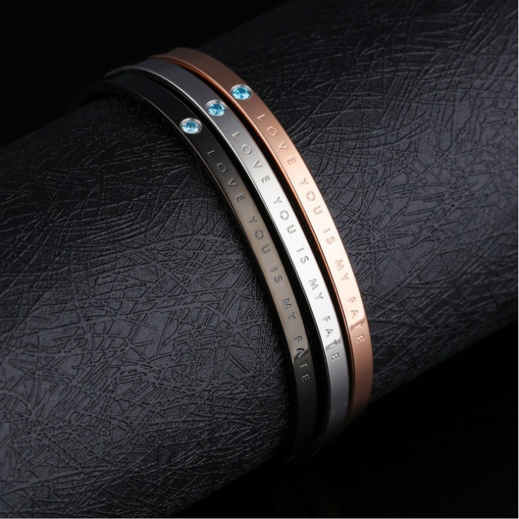 Bộ 2 Vòng Tay Đôi Nam Nữ Ti Tan Ko Đen TT 0955
