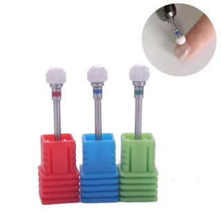 Đầu mài sứ dạng tròn mài móng phá gel, phá bột, mài da