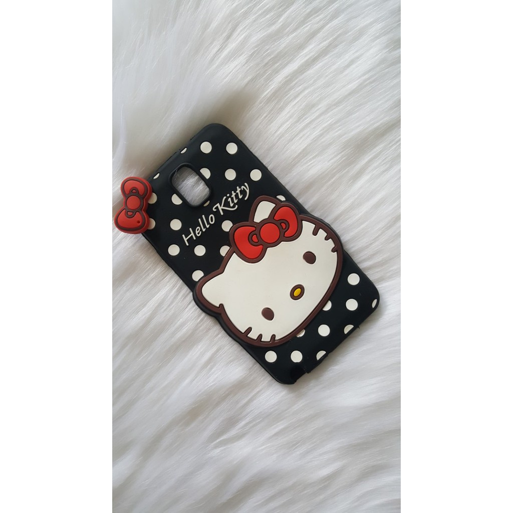 Ốp lưng dẻo hình Hello Kitty dễ thương Samsung Galaxy Note 3