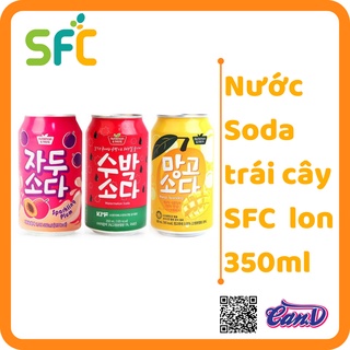 (5 vị) Nước Soda SFC lon 350ml