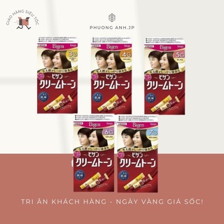 [NỘI ĐỊA NHẬT] Thuốc Nhuộm Tóc BIGEN Phủ Bạc Nhật Bản (3G 4G, 5G, 6G, 7G) - 80g
