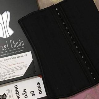 [FREESHIP] ĐAI NỊT BỤNG LATEX CORSET CHUẨN HY LẠP