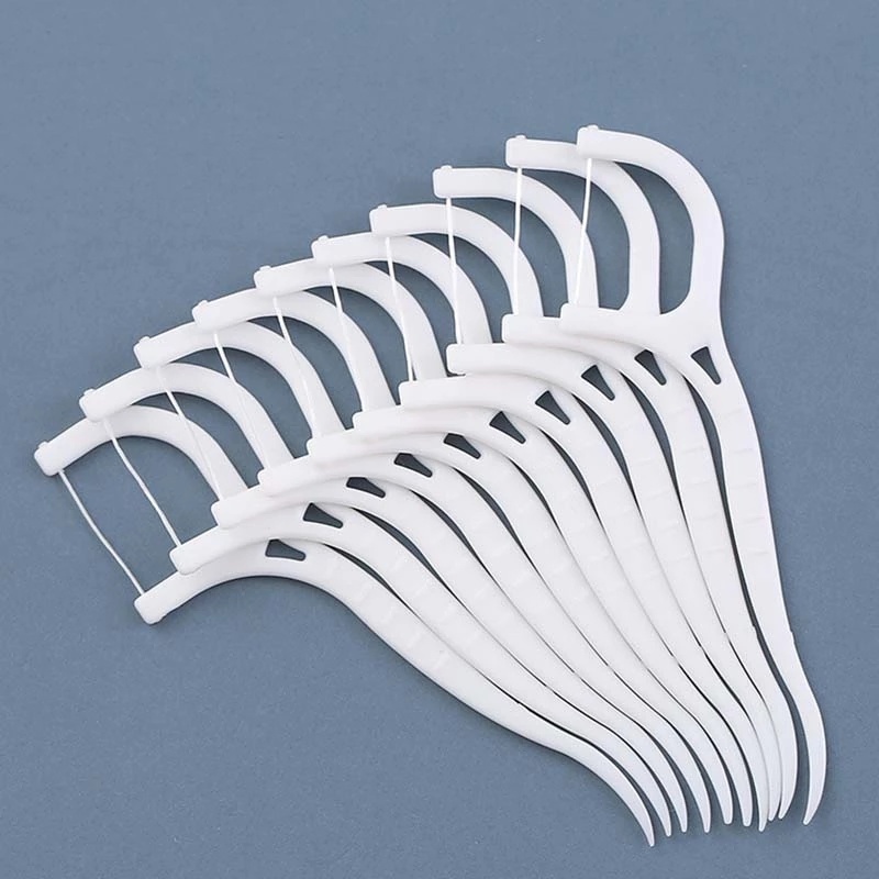 [Hàng mới về] Set 100 chỉ nha khoa làm sạch kẽ răng mềm mại