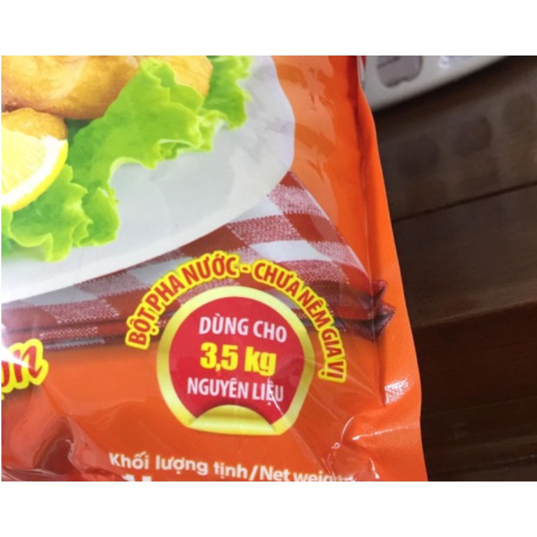 Bột chiên giòn, bột chiên mực, bột chiên gà, bột chiên hiệu La Bàn 1kg