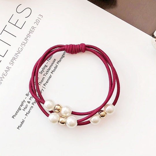 Dây buộc tóc Handmade thời trang đơn giản CT02