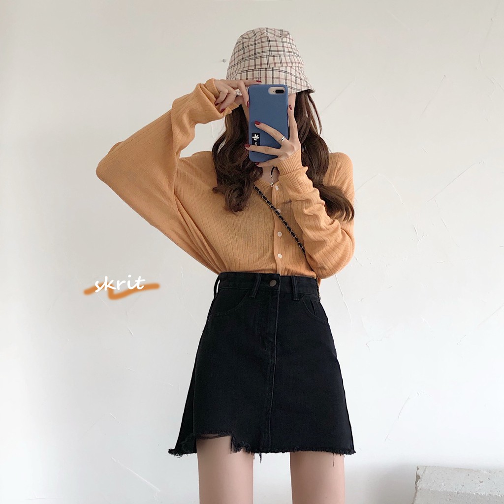 Chân Váy Denim Dáng Chữ A Thời Trang Cho Nữ | BigBuy360 - bigbuy360.vn