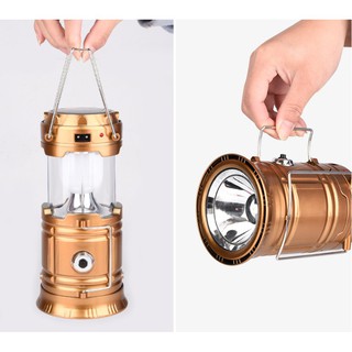 Topmall Đèn LED năng lượng mặt trời dùng trong dã ngoại máy chính hàng cần câu cao cấp phụ kiện thể thao súng bắn chim