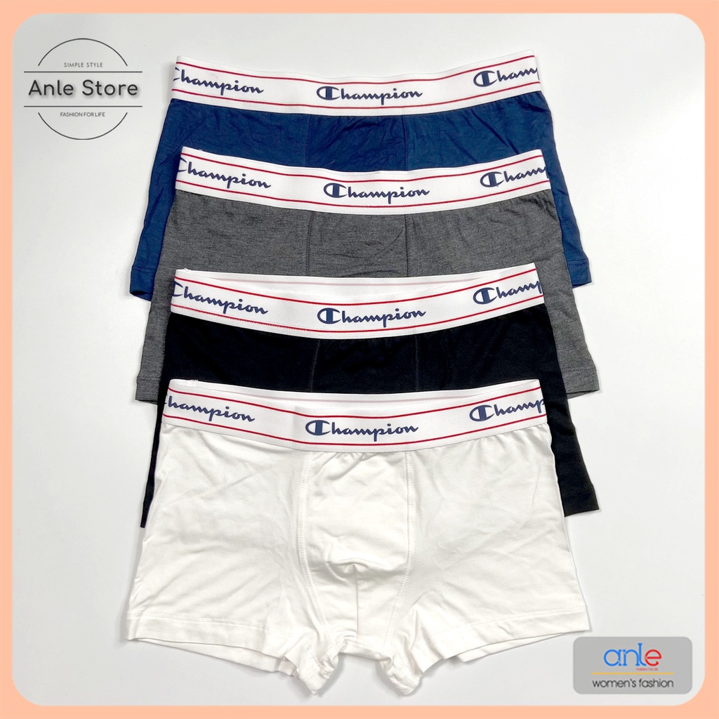 Set 3 Quần lót nam boxer quần xì nam thun cotton lạnh co giãn tốt thoáng khí hút mồ hôi khử mùi size từ 40kg-100kg