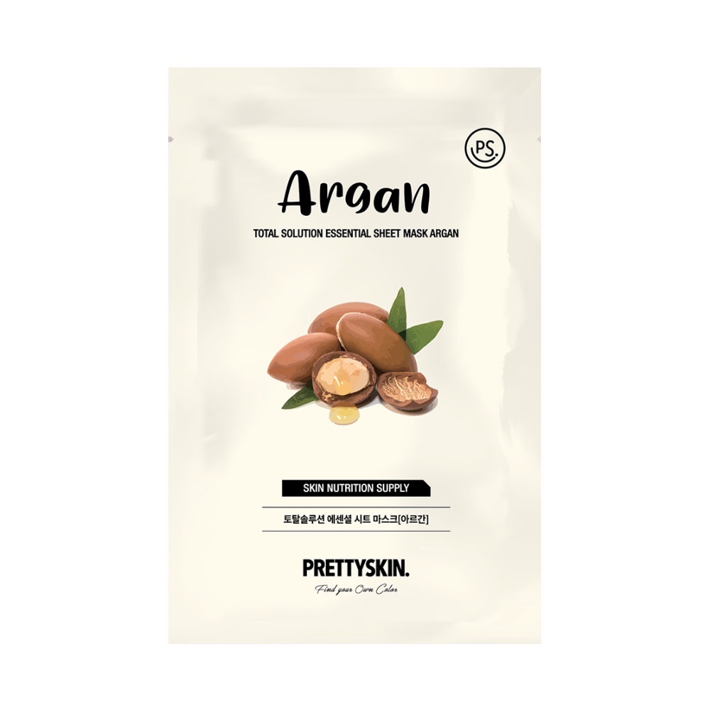 Prettyskin Mặt nạ giấy Total Solution Essential Sheet mask 23ml