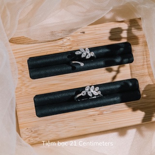 Nhẫn bạc lá non Nhẫn bạc Tiệm bạc 21Centimeters