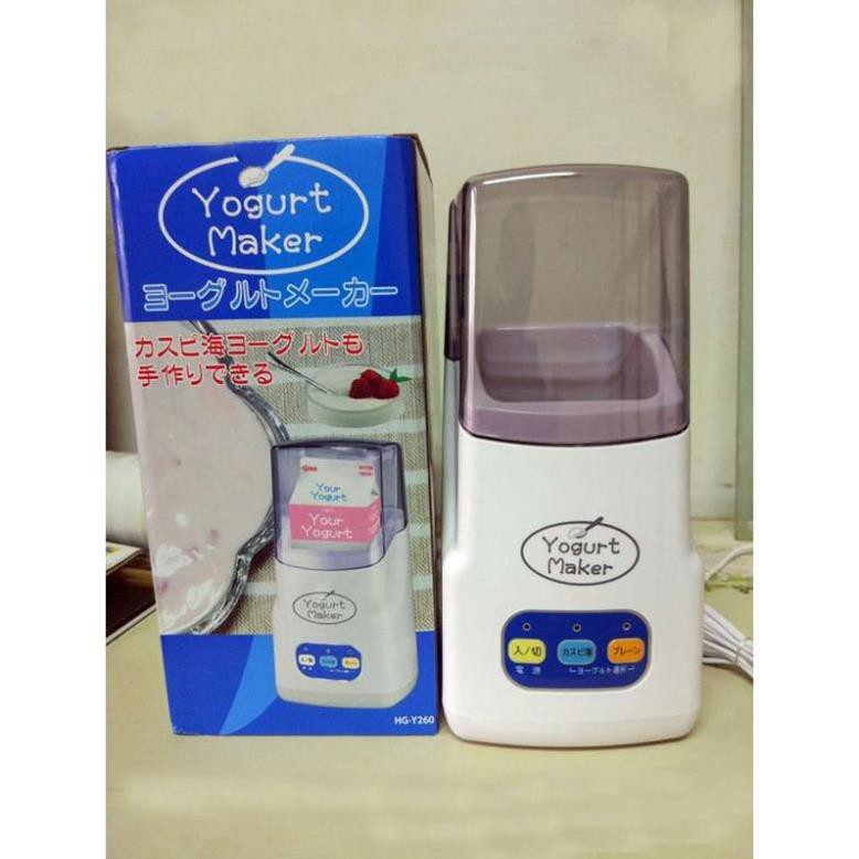 Máy Làm Sữa Chua Nhật Bản Tại Nhà Yogurt Maker, 3 Nút Tự Động Công Nghệ Mới