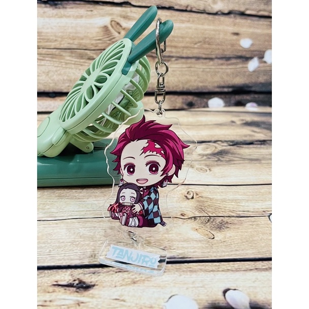 móc khoá kimetsu no yaiba mica trong nhiều mẫu/ móc treo anime kimetsu no yaiba