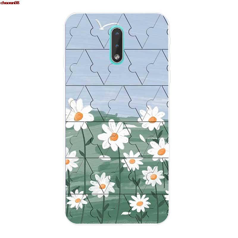 Nokia 1.3 1.4 2.3 2.4 3.4 5.4 5.3 7.2 C1 C2 C3 Plus TPTTM Pattern-2 Soft Silicon Case