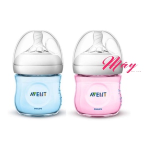 Bình sữa philips AVENT MẪU MỚI 125ml Xanh-Hồng