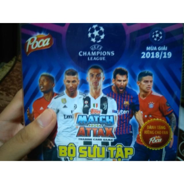 Thẻ Match Attax Champions League 2018/19 Việt Nam