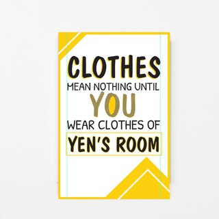 tranh canvas cổ động tiếng anh độc đáo 1 bức 40x60, 2 bức 30x40