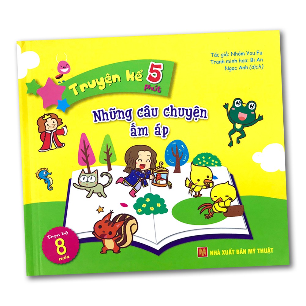 Sách - Truyện kể 5 phút (Mua lẻ tùy chọn hoặc cả bộ 8 cuốn) | BigBuy360 - bigbuy360.vn
