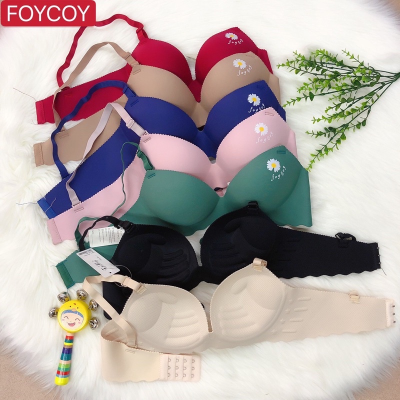♥️ SHOP UY TÍN ♥️Áo Ngực su bàn tay nâng mút dày caro, chiếc lá A1006