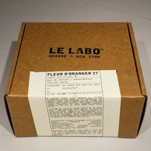 +𝐘𝐨𝐮𝐧𝐢𝐪𝐮𝐞+ Nước hoa dùng thử Le Labo Fleur d'Oranger 27 Tester 5ml/10ml | Thế Giới Skin Care