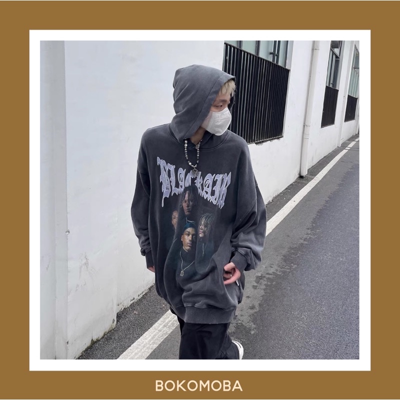 Áo hoodie phong cách hiphop