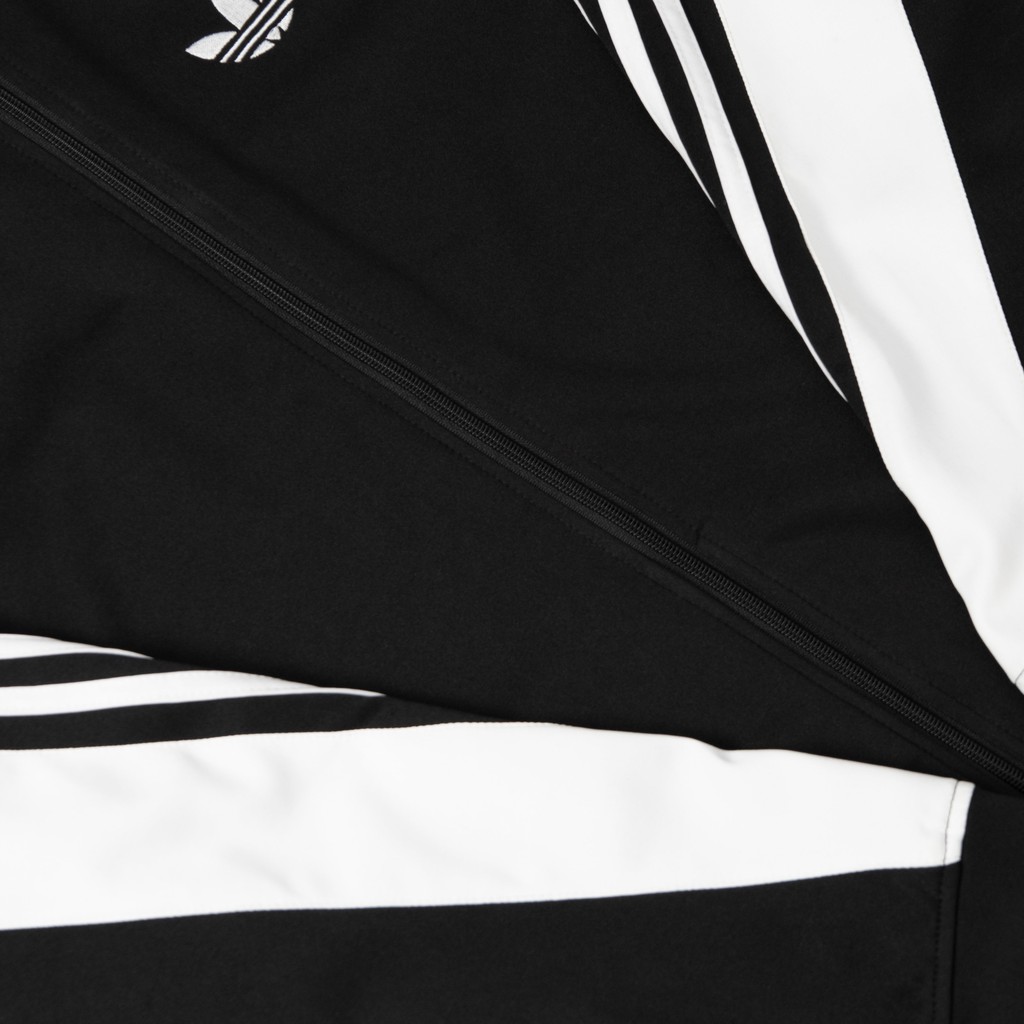 (HÀNG XUẤT XỊN) Áo khoác das đen  3 Stripes Jacket - Chất Poli vải xịn, mịn mát. FM1525 Das 3-Stripe Wrap Track Top | BigBuy360 - bigbuy360.vn