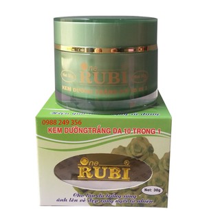Kem dưỡng trắng 10 tác dụng rubi