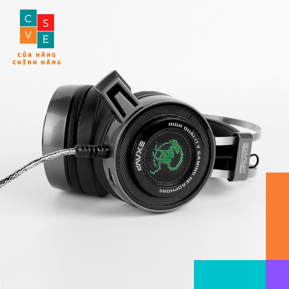 Tai Nghe Headphone Chuyên Gaming DJ Có Dây EXAVP N61 N62 Cao Cấp - Tai Phone Chụp Tai Led Chính Hãng