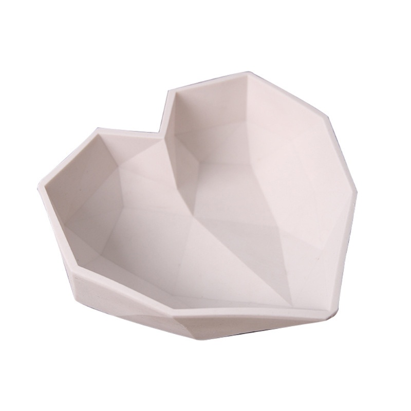 Khuôn Làm Bánh / Sô Cô La / Đất Sét Hình Trái Tim 3D Linh Hoạt