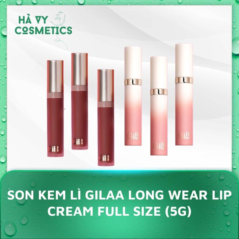 Son kem lì Gilaa long wear lip cream Fullsize  Rich Rosie Collection