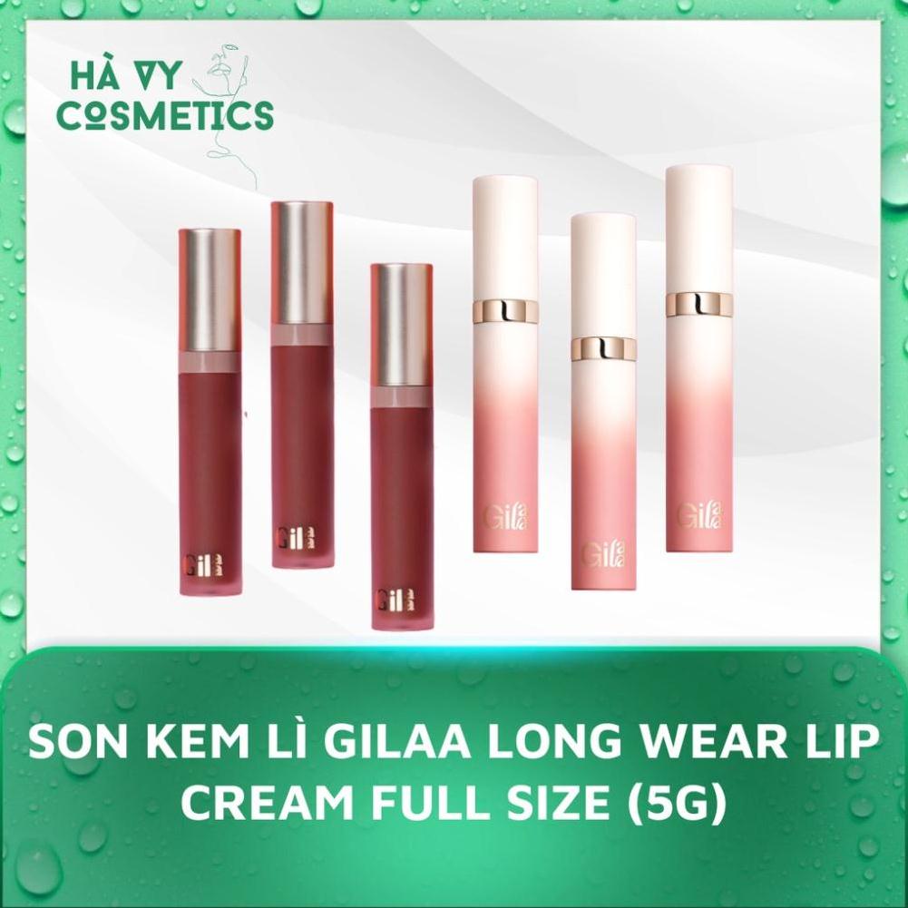 Son kem lì Gilaa long wear lip cream Fullsize (5g) Rich Rosie Collection