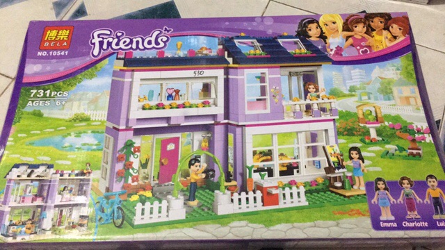 Lego friend 731 chi tiết- ngôi nhà trong mơ 10541