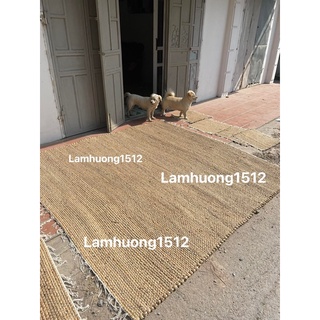Thảm lục bình chữ nhật dóc