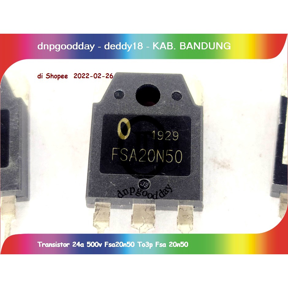Linh Kiện Bán Dẫn Chuyên Dụng 20A 500v Fsa20n50 To3p Fsa 20n50