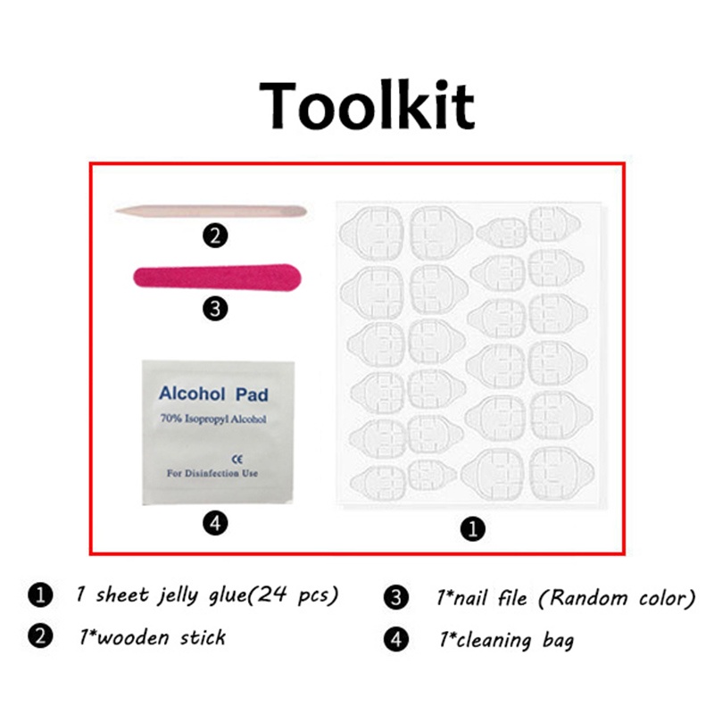 Set 4 Dụng Cụ Dũa Móng Tay Chuyên Dụng