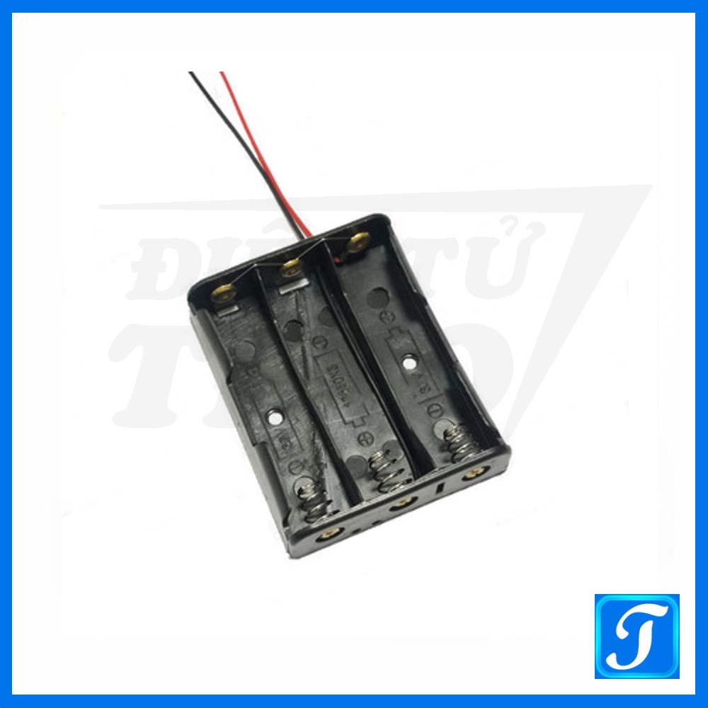Đế Pin Sạc Li-ion 18650 Loại Song Song Đủ Cỡ 1 2 3 4 Cell Chất Liệu Nhựa ABS Dày Cứng