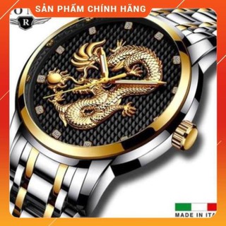 Đồng Hồ Nam ROMA DRAGON - Rồng 3D Nghệ thuật – Dây thép đúc đặt cao cấp