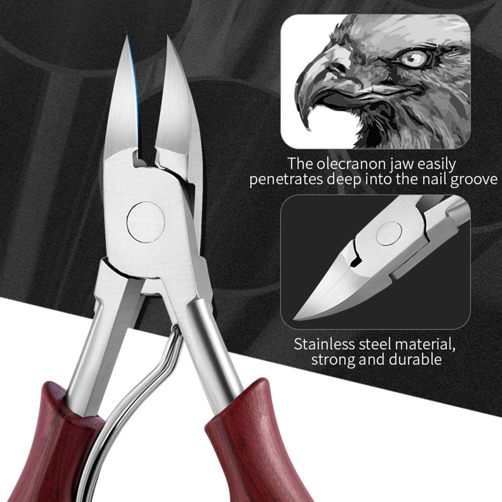 [Hàng mới về] Kềm cắt móng tay móng chân bằng thép không gỉ chất lượng cao
