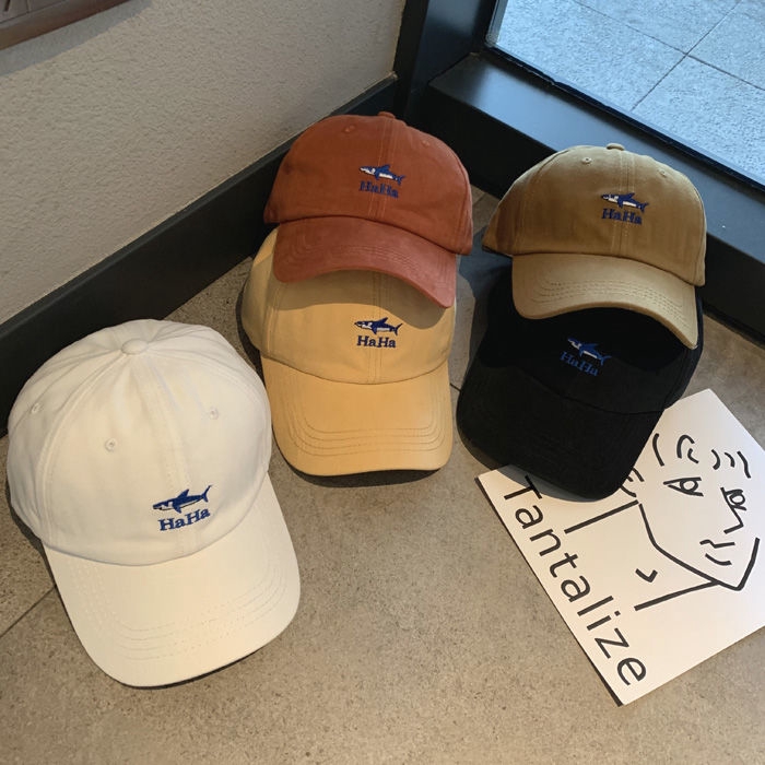 Mũ lưỡi trai họa tiết thêu hình xinh xắn trẻ trung cho nữ