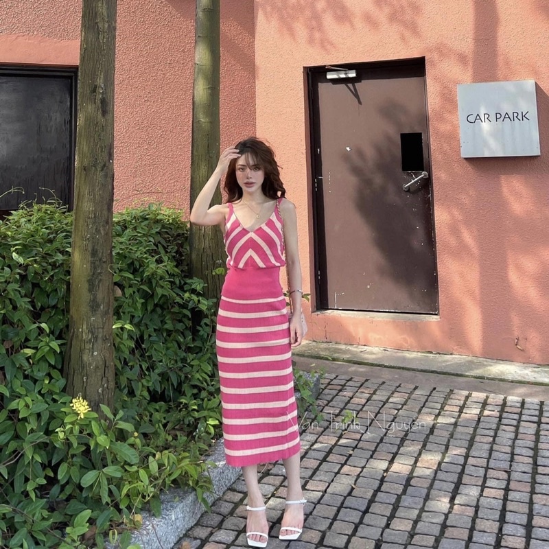 Set Kẻ Hồng Siêu Hot L1