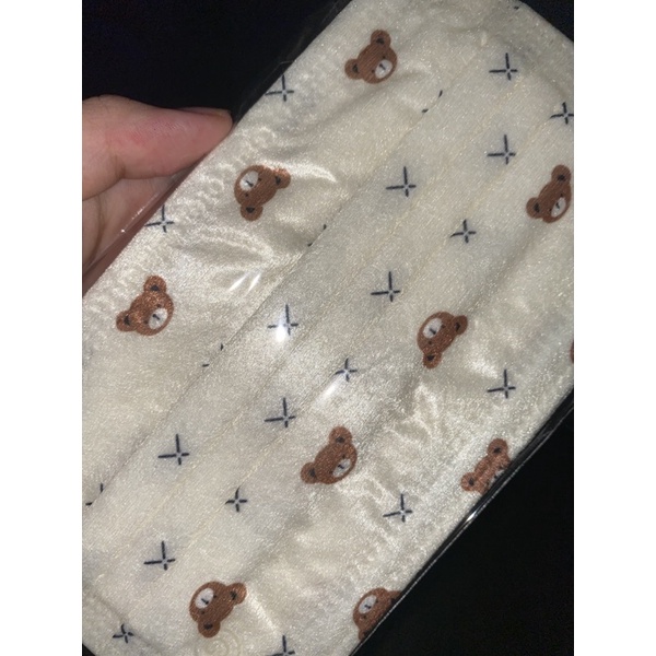50c khẩu trang gấu nâu (1 hộp)