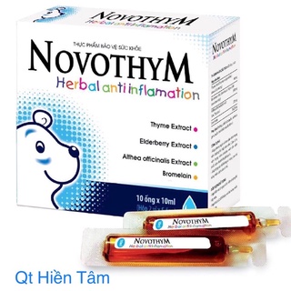Novothym hỗ trợ giảm viêm đường hô hấp