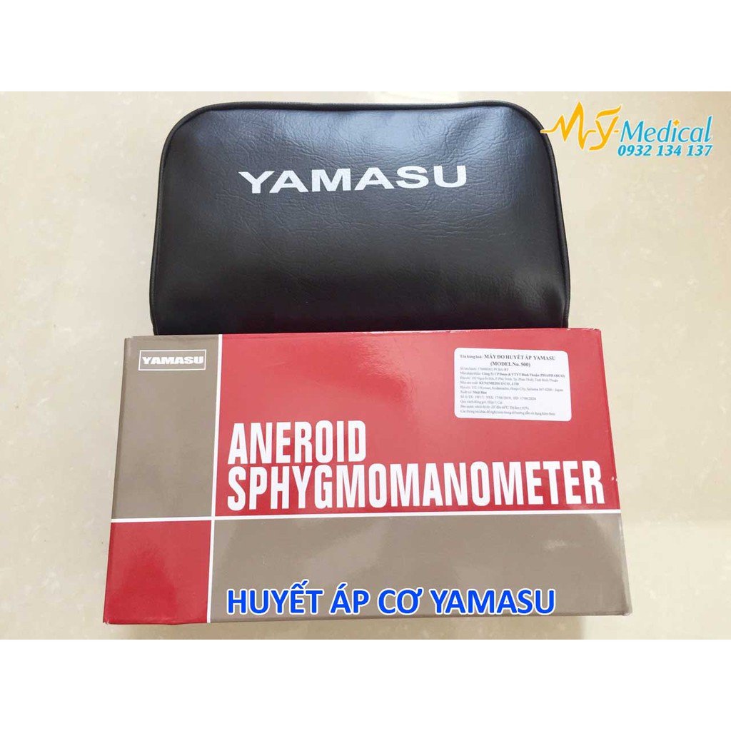 Máy đo huyết áp cơ Yamasu 500 và Ống nghe Yamasu Model No 120