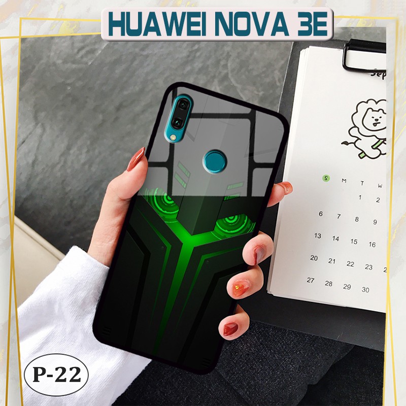 Ốp lưng kính Huawei Nova 3e- hình 3D