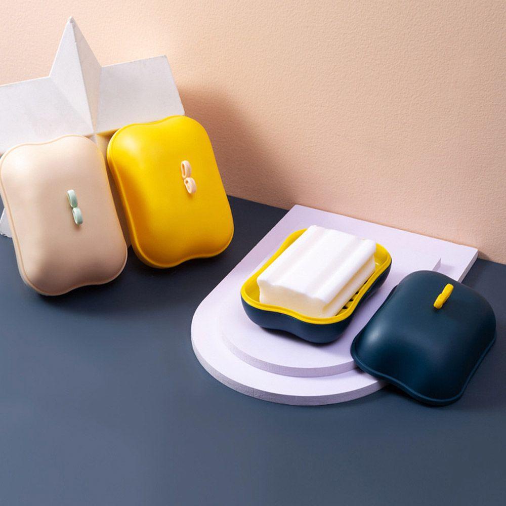 Khay Đựng Xà Phòng Ráo Nước Không Cần Đục Lỗ Sáng Tạo Cho Nhà Ở
