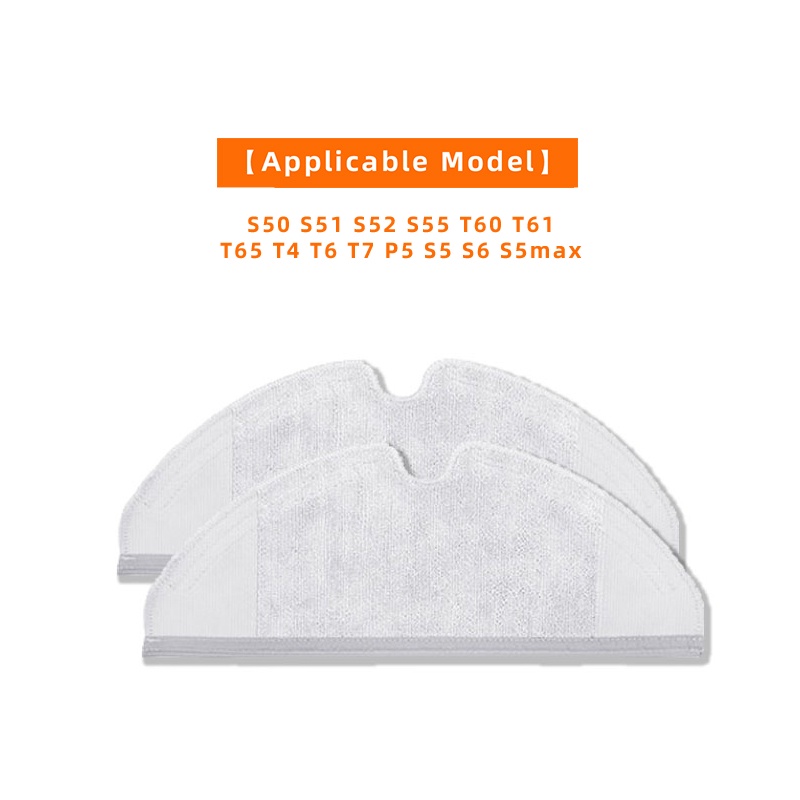 Giẻ lau phụ kiện cho máy hút bụi Roborock S50 S51 S52 S55 T60 T61 T65 T4 T6 T7 P5 S5 S6 S5max S4 E4