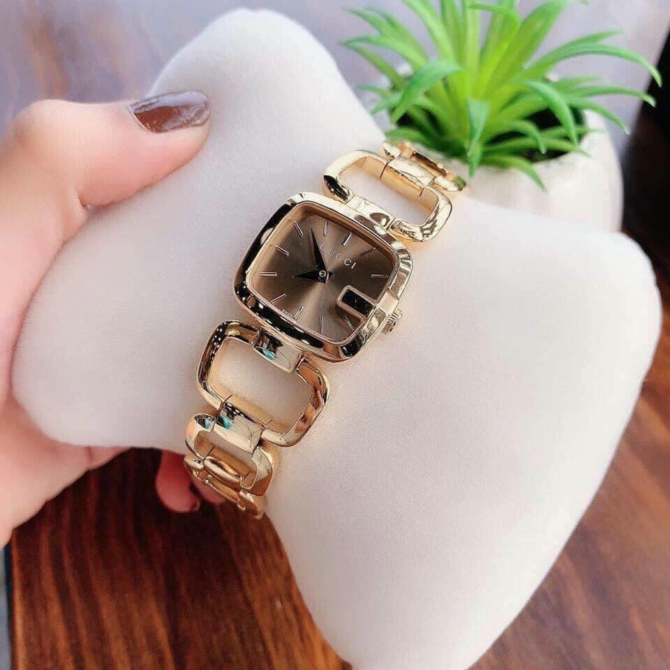 Đồng Hồ Nữ Gucci G-Gucci Women's Stainless Watch 24x22mm YA125511