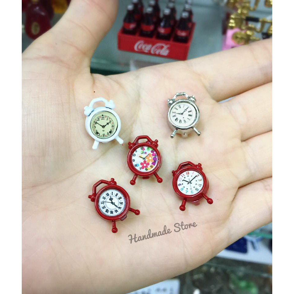 Đồng hồ để bàn - Mô hình đồ chơi tỉ lệ 1:12